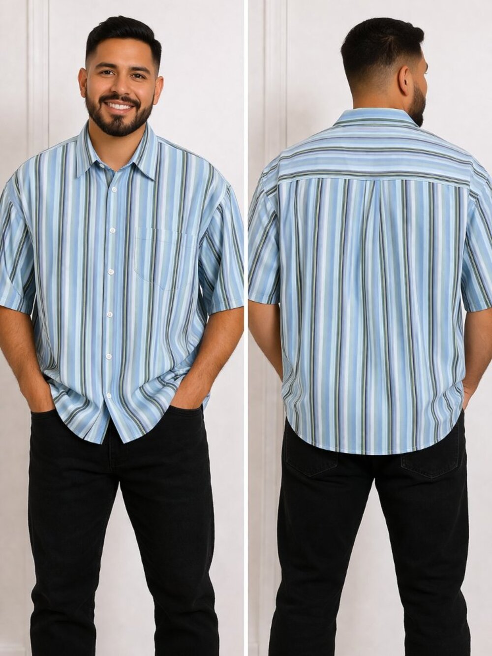 NWT ENRO Short Sleeve Shirt XXL